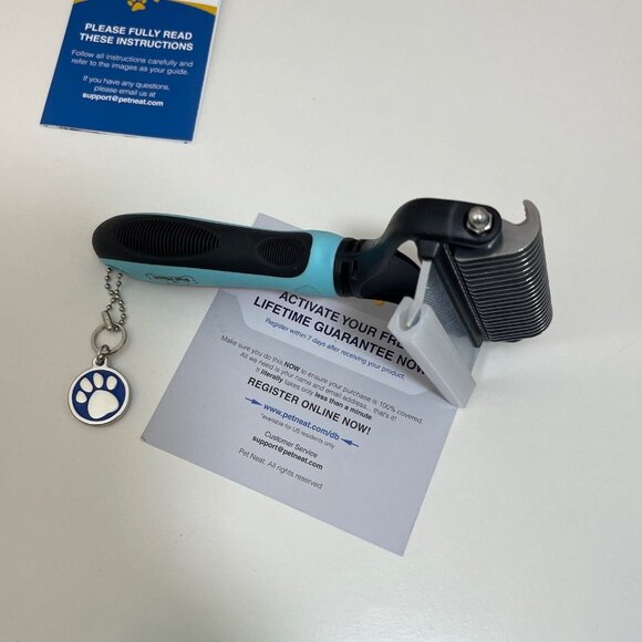 Pet Grooming Tool Undercoat Rake Comb for pets New With Tags! - Picture 7 of 10